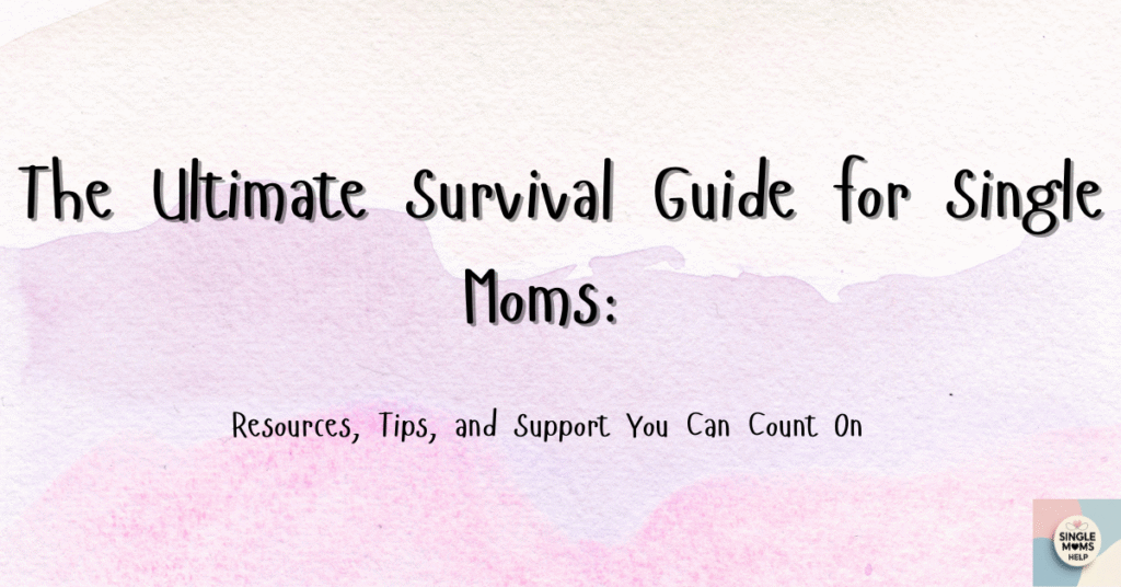 Supportive resources for single moms including housing assistance, childcare, financial aid, and community programs